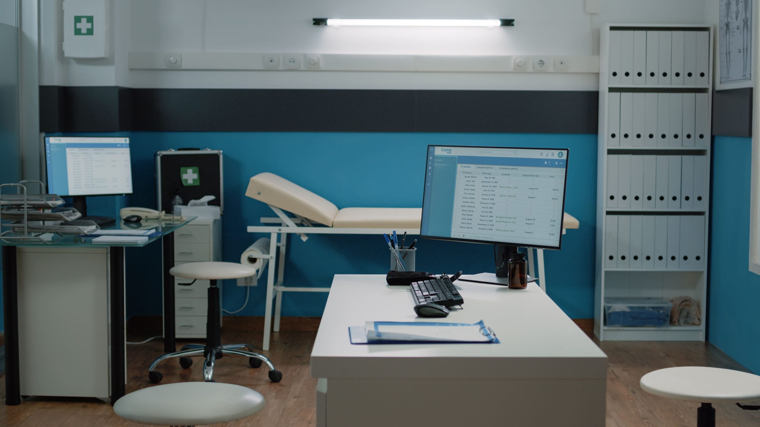 Clean medical facility maintained by professional medical office cleaning services near me.